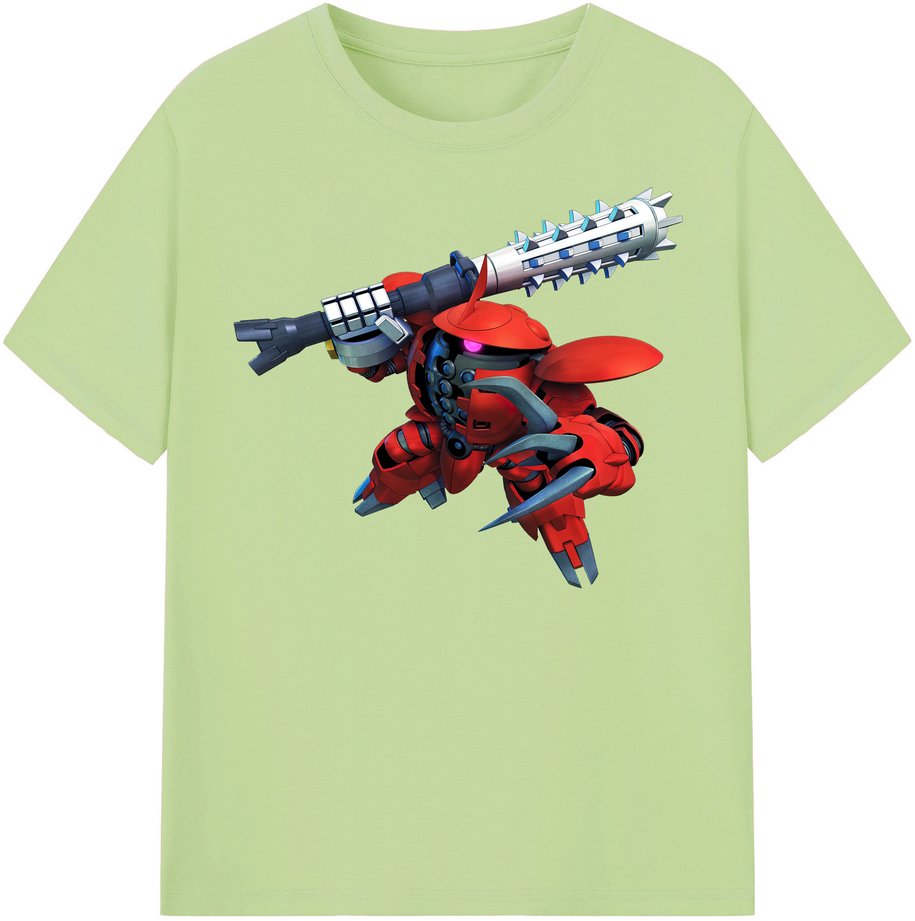 （画像用） 機動戦士ガンダム Mobile Suit Gundam 綿100％半袖Tシャツ（フロントプリント）